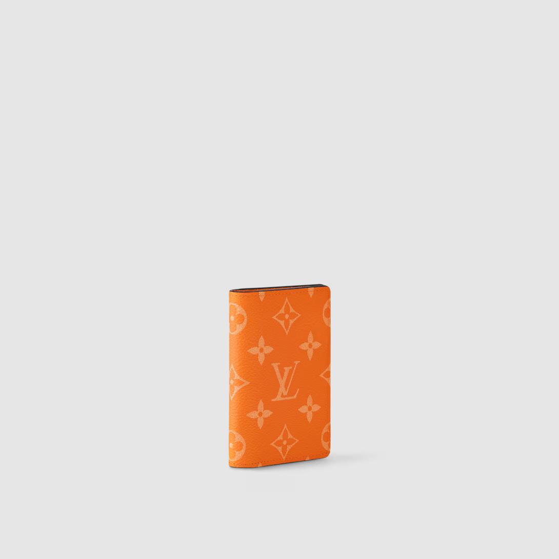 Ví Louis Vuitton Pocket Organizer Taigarama Nam Cam